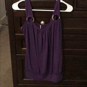 Purple tank top